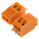 Weidmuller LM Series PCB Terminal Block, 3.5mm Pitch, Through Hole Mount, Solder Termination