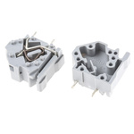 Wago PCB Terminal Block, 1-Contact, Through Hole Mount, 1-Row, Spring Cage Termination