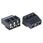Phoenix Contact MKDSN 2.5/ 3-5.08 HT BK Series PCB Terminal Block, 5.08mm Pitch, Through Hole Mount, Solder Termination
