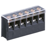 Yoshida Electric Industry PBX Series PCB Terminal Block, 6-Contact, 7.62mm Pitch, Through Hole Mount, 1-Row, Solder