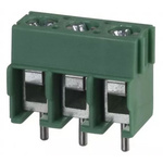 Phoenix Contact PT 1.5/3-5.0-H Series PCB Terminal Block, 5mm Pitch, Through Hole Mount, Screw Termination