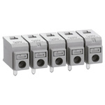 Sato Parts PCB Terminal Block, 2-Contact, 7.62mm Pitch, Through Hole Mount, 1-Row, Solder Termination