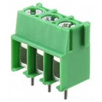 Phoenix Contact PT 2.5/ 3-5.0-V Series PCB Terminal Block, 5mm Pitch, Through Hole Mount, 1-Row, Screw Termination