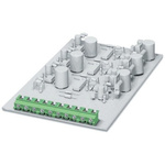 Phoenix Contact PT 2.5/ 4-5.0-V Series PCB Terminal Block, 5mm Pitch, Through Hole Mount, 1-Row, Screw Termination