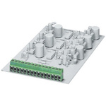 Phoenix Contact PT 2.5/12-5.0-H Series PCB Terminal Block, 5mm Pitch, Through Hole Mount, 1-Row, Screw Termination