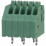 Phoenix Contact PTSA 0.5/ 5-2.5-Z Series PCB Terminal Block, 2.5mm Pitch, Through Hole Mount, Solder Termination
