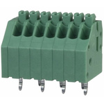 Phoenix Contact PTSA 0.5/ 7-2.5-Z Series PCB Terminal Block, 2.5mm Pitch, Through Hole Mount, 1-Row, Solder Termination