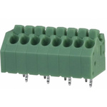 Phoenix Contact PTSA 1.5/ 8-3.5-Z Series PCB Terminal Block, 8-Contact, 3.5mm Pitch, Through Hole Mount, 1-Row, Solder