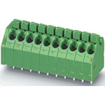 Phoenix Contact PCB Terminal Block, 3.5mm Pitch, Through Hole Mount, 1-Row, Solder Termination