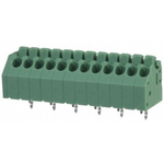 Phoenix Contact PTSA 1.5/12-3.5-Z Series PCB Terminal Block, 3.5mm Pitch, Through Hole Mount, Solder Termination