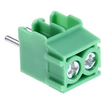 Phoenix Contact COMBICON COMPACT PT Series PCB Terminal Block, 3.5mm Pitch, Through Hole Mount, Solder Termination