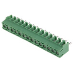 Phoenix Contact COMBICON PT Series PCB Terminal Block, 3.5mm Pitch, Through Hole Mount, 1-Row, Solder Termination