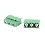 TE Connectivity Buchanan Series PCB Terminal Block, 3-Contact, 7.5mm Pitch, Through Hole Mount, 1-Row, Screw Termination