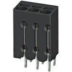 Phoenix Contact PTSM 0.5/ 6-2.5-V THR R44 Series PCB Terminal Block, 6-Contact, 2.5mm Pitch, Through Hole Mount, 1-Row,