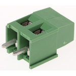 TE Connectivity Buchanan Series PCB Terminal Block, 2-Contact, 5mm Pitch, Through Hole Mount, 1-Row, Screw Termination