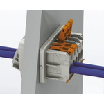 Phoenix Contact PLW 16-6/5-10 Series Feed Through Terminal Block, 5-Contact, 10mm Pitch, Panel Mount, 1-Row, Screw