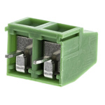 Phoenix Contact MKDSN 1.5/ 2 Series PCB Terminal Block, 2-Contact, 5mm Pitch, Through Hole Mount, 1-Row, Screw