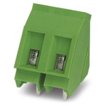 Phoenix Contact GSMKDS 3/2-7.62 Series PCB Terminal Block, 2-Contact, 7.62mm Pitch, Through Hole Mount, 1-Row, Screw