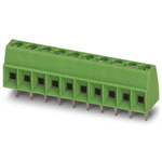 Phoenix Contact MKDS 1/ 3-3.5 Series PCB Terminal Block, 3-Contact, 3.5mm Pitch, Through Hole Mount, 1-Row, Screw