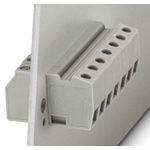 Phoenix Contact HDFK4 GNYE Series PCB Terminal Block, 1-Contact, Plug-In, 1-Row, Screw Termination
