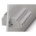 Phoenix Contact HDFKV 4 Series Feed Through Terminal Block, 1-Contact, 8.1mm Pitch, Plug-In, 1-Row, Screw Termination