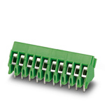 Phoenix Contact PTA 1.5/10-3.5 Series PCB Terminal Block, 10-Contact, 3.5mm Pitch, Through Hole Mount, 1-Row, Screw