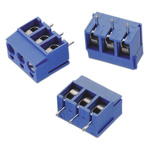 Wurth Elektronik 101 Series PCB Terminal Block, 2-Contact, 5mm Pitch, Through Hole Mount, 1-Row, Solder Termination