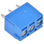 Wurth Elektronik 1031 Series PCB Terminal Block, 3-Contact, 3.5mm Pitch, Through Hole Mount, 1-Row, Solder Termination