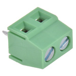 Wurth Elektronik 213 Series PCB Terminal Block, 2-Contact, 5mm Pitch, Through Hole Mount, 1-Row, Solder Termination