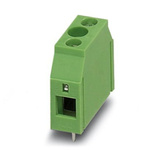 Phoenix Contact KDSP 4/ 1 Series PCB Terminal Block, 1-Contact, 7.5mm Pitch, Through Hole Mount, Screw Termination