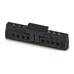 Phoenix Contact MKDS 1/ 4-3.81 SMD BK Series PCB Terminal Block, 4-Contact, 3.81mm Pitch, Screw Termination