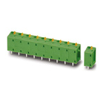 Phoenix Contact FFKDSA1/V2-7.62- 3 Series PCB Terminal Block, 3-Contact, 7.62mm Pitch, Through Hole Mount, Spring Cage