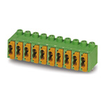 Phoenix Contact FK-MPT 0.5/ 6-3.5-H Series PCB Terminal Block, 6-Contact, 3.5mm Pitch, Through Hole Mount, Spring Cage