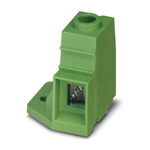 Phoenix Contact MKDSP 25/ 1-15.00-FL Series PCB Terminal Block, 1-Contact, 15mm Pitch, Through Hole Mount, Screw