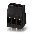 Phoenix Contact MKDS 3/ 3-5.08 HT BK Series PCB Terminal Block, 3-Contact, 5.08mm Pitch, Through Hole Mount, Screw