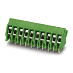 Phoenix Contact PTA 1.5/14-3.5 Series PCB Terminal Block, 14-Contact, 3.5mm Pitch, Through Hole Mount, Screw Termination