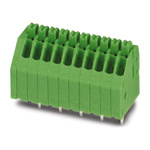 Phoenix Contact PTSA 0.5/20-2.5-Z Series PCB Terminal Block, 20-Contact, 2.5mm Pitch, Through Hole Mount, Spring Cage