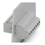 Phoenix Contact HDFKV10-HV/Z Series Feed Through Terminal Block, 2-Contact, 1-Row, Screw Termination