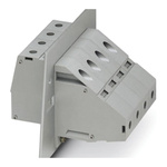 Phoenix Contact HDFKV95-F/Z Series Feed Through Terminal Block, 2-Contact, 1-Row, Screw Termination