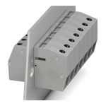 Phoenix Contact HDFK 25/Z Series Feed Through Terminal Block, 2-Contact, 1-Row, Screw Termination