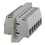 Phoenix Contact HDFK 50-IB Series Feed Through Terminal Block, 2-Contact, 1-Row, Screw Termination