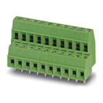 Phoenix Contact MKKDS 1/ 5-3.5 Series PCB Terminal Block, 5-Contact, 3.5mm Pitch, Through Hole Mount, Screw Termination