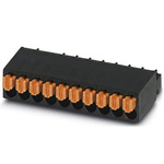 Phoenix Contact FMC 0.5/16-ST-2.54 Series PCB Terminal Block, 16-Contact, 2.54mm Pitch, Spring Cage Termination