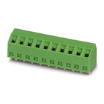 Phoenix Contact MK3DS 1/ 6-3.81 Series PCB Terminal Block, 6-Contact, 3.81mm Pitch, Through Hole Mount, Screw