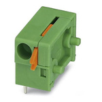 Phoenix Contact FFKDSA/H2-7.62 Series PCB Terminal Block, 1-Contact, 7.62mm Pitch, Through Hole Mount, Spring Cage