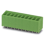 Phoenix Contact SPT 2.5/16-V-5.0 Series PCB Terminal Block, 16-Contact, 5mm Pitch, Through Hole Mount, Spring Cage