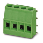 Phoenix Contact MKDS 3/ 3-B-5.08 BU Series PCB Terminal Block, 3-Contact, 5.08mm Pitch, Through Hole Mount, Screw