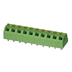Phoenix Contact SPTAF 1/14-5.0-IL Series PCB Terminal Block, 14-Contact, 5mm Pitch, Through Hole Mount, 1-Row