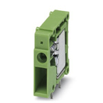 Phoenix Contact FRONT 4-H-6.35 Series PCB Terminal Block, 1-Contact, 6.35mm Pitch, Through Hole Mount, 1-Row, Screw