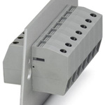 Phoenix Contact HDFK 25 Series Feed Through Terminal Block, 25-Contact, 15.1mm Pitch, Panel Mount, 1-Row, Screw